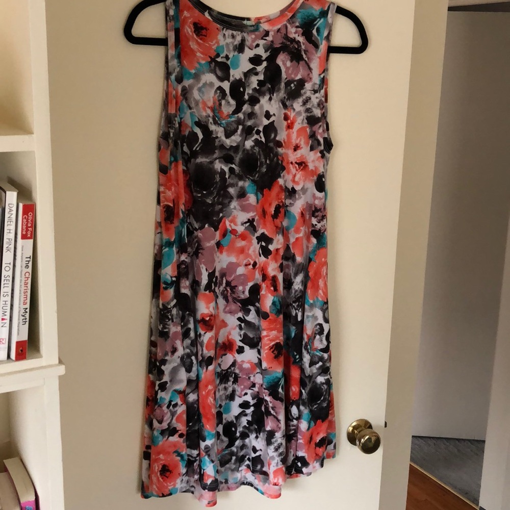 Floral print dress